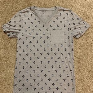 Anchor print tshirt